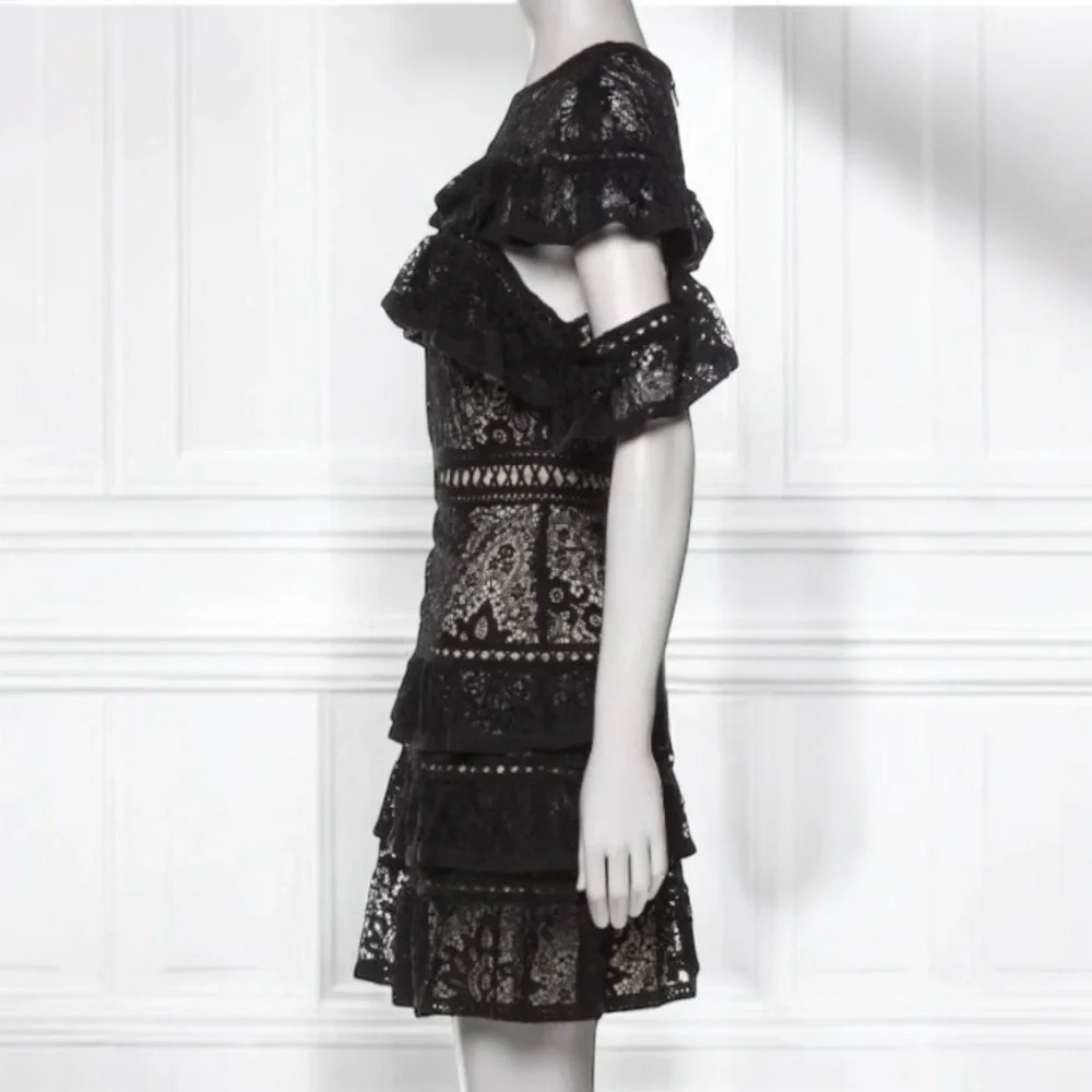 Alice + Olivia Jolie Lace dress US 4 - Picture 7 of 10